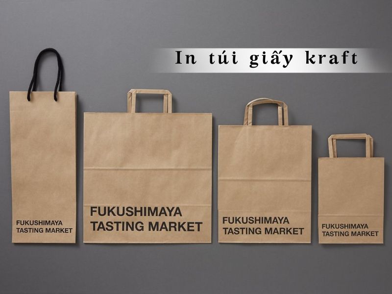 In Túi Giấy Kraft: Bao Bì Bền Vững Và Nâng Tầm Thương Hiệu