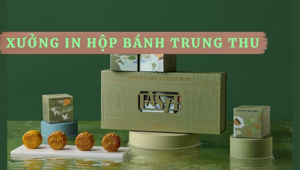Xưởng in hộp bánh trung thu – Thiết kế đẹp, giá tốt