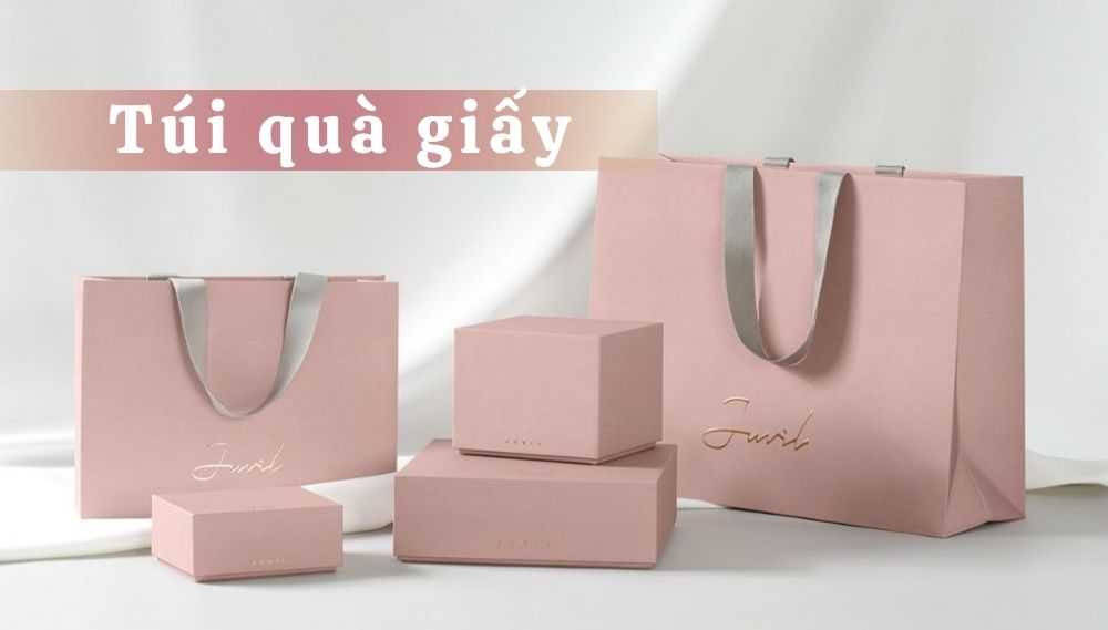 Túi quà giấy – Giải pháp bao bì quà tặng sang trọng và thân thiện môi trường