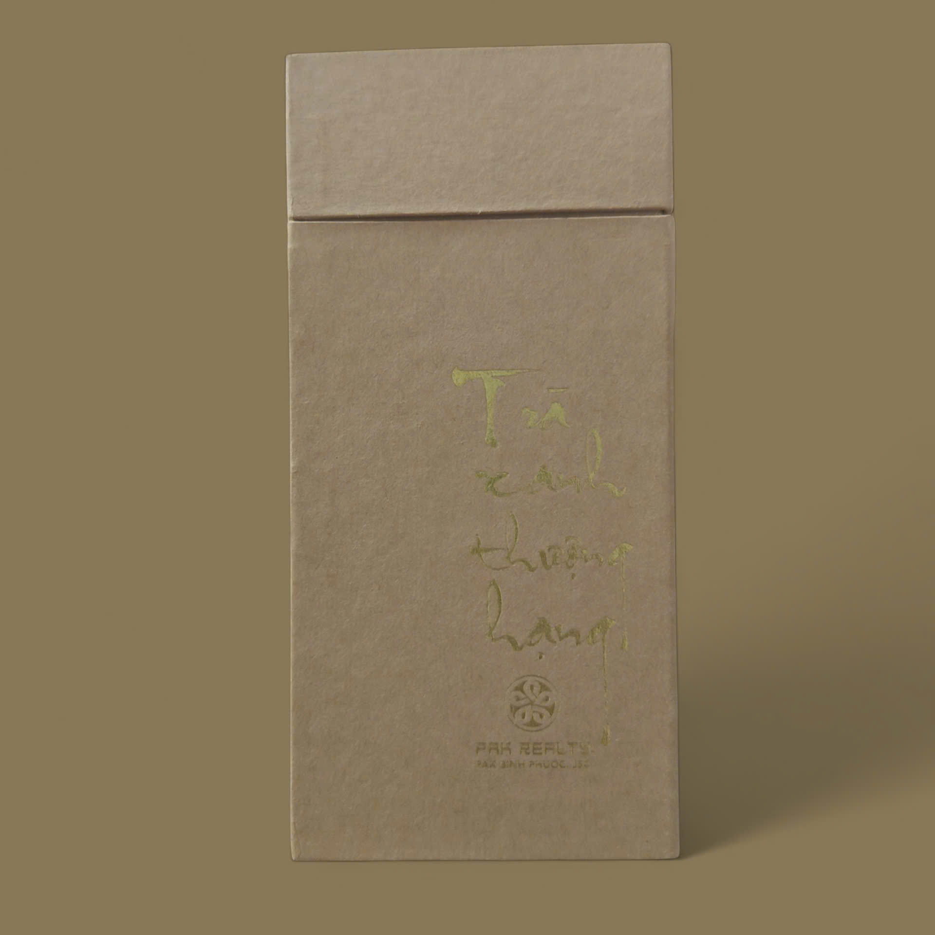 Hộp Cứng Đựng Trà Ép Nhũ Đẹp Mắt